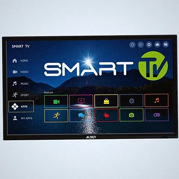 ALDEN LED-TV 32 Zoll Smartwide Smart Camping DVB-S2/C/T2 Fernseher 12V