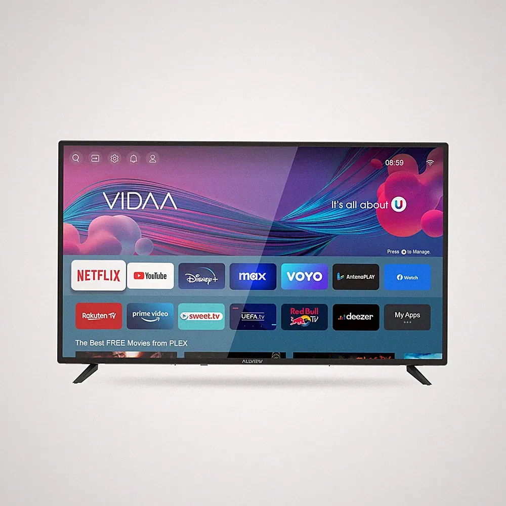 ALLVIEW 40-Zoll Full HD Smart-LED Fernseher 40iPlay6000-F – Nahezu Rahmenlos
