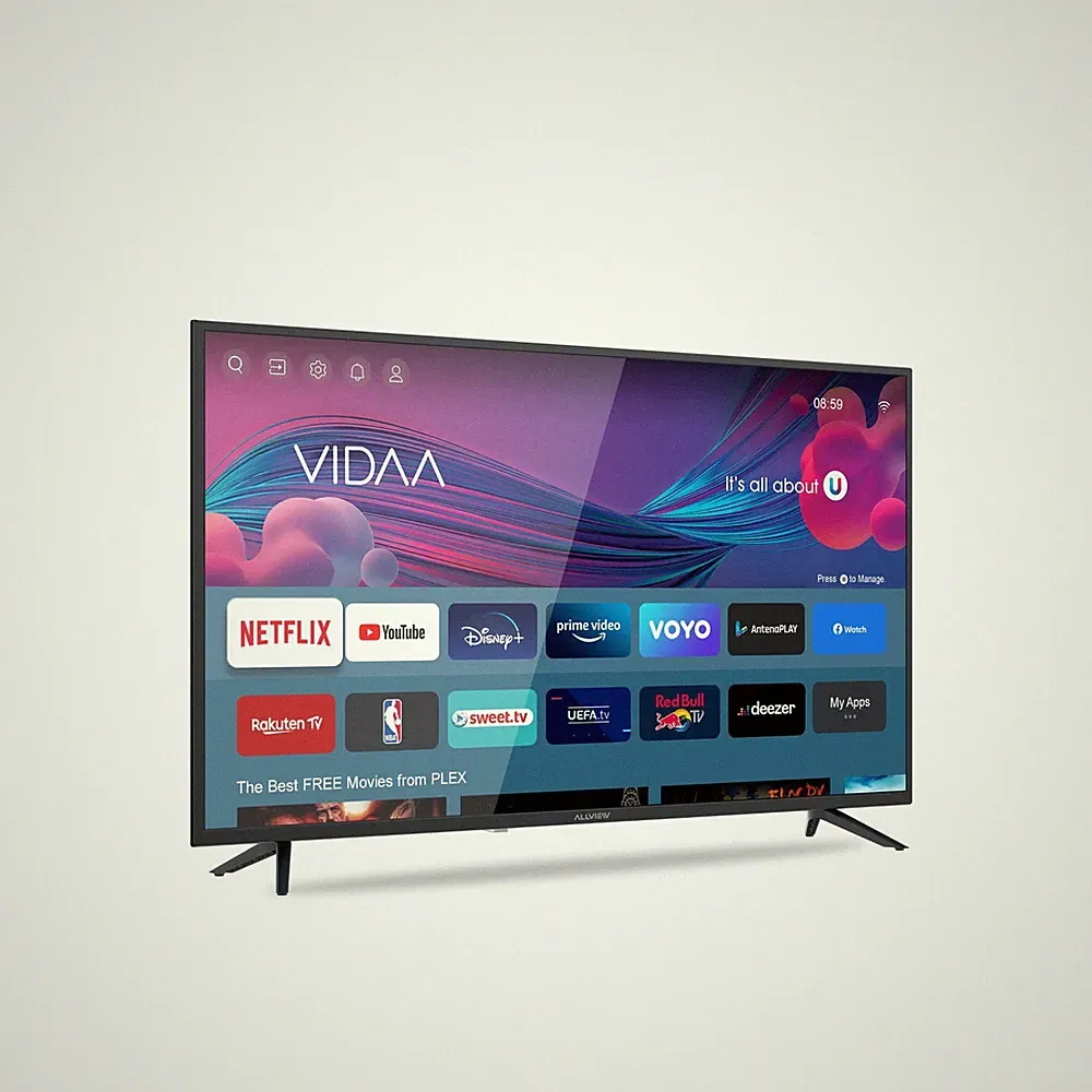 Allview 43iPlay6000-F 43″ Full HD Smart-TV | LED Fernseher mit VIDAA OS WLAN