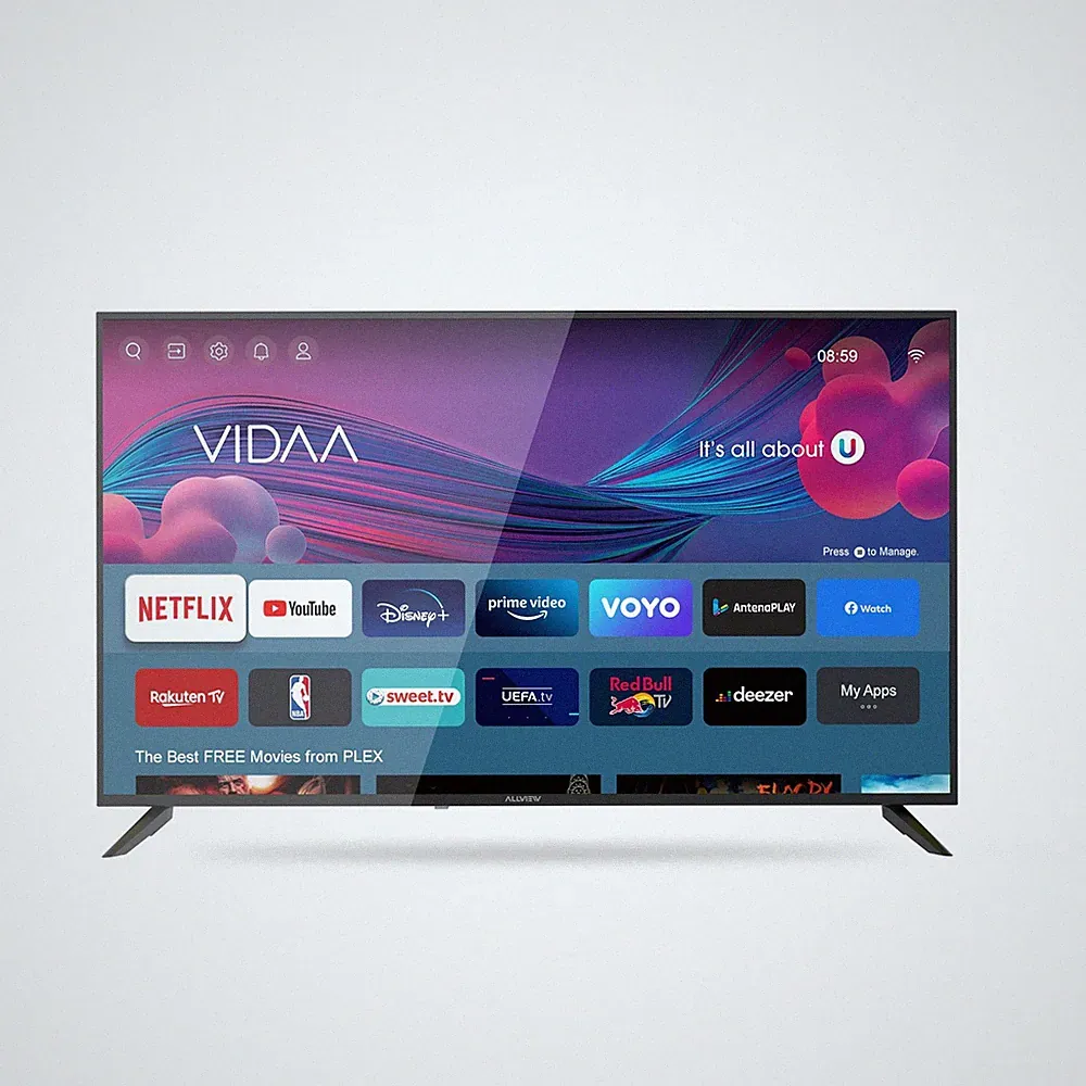 Allview 50iPlay6200-U 50″ 4K Ultra HD QLED Smart-TV LED Fernseher borderless