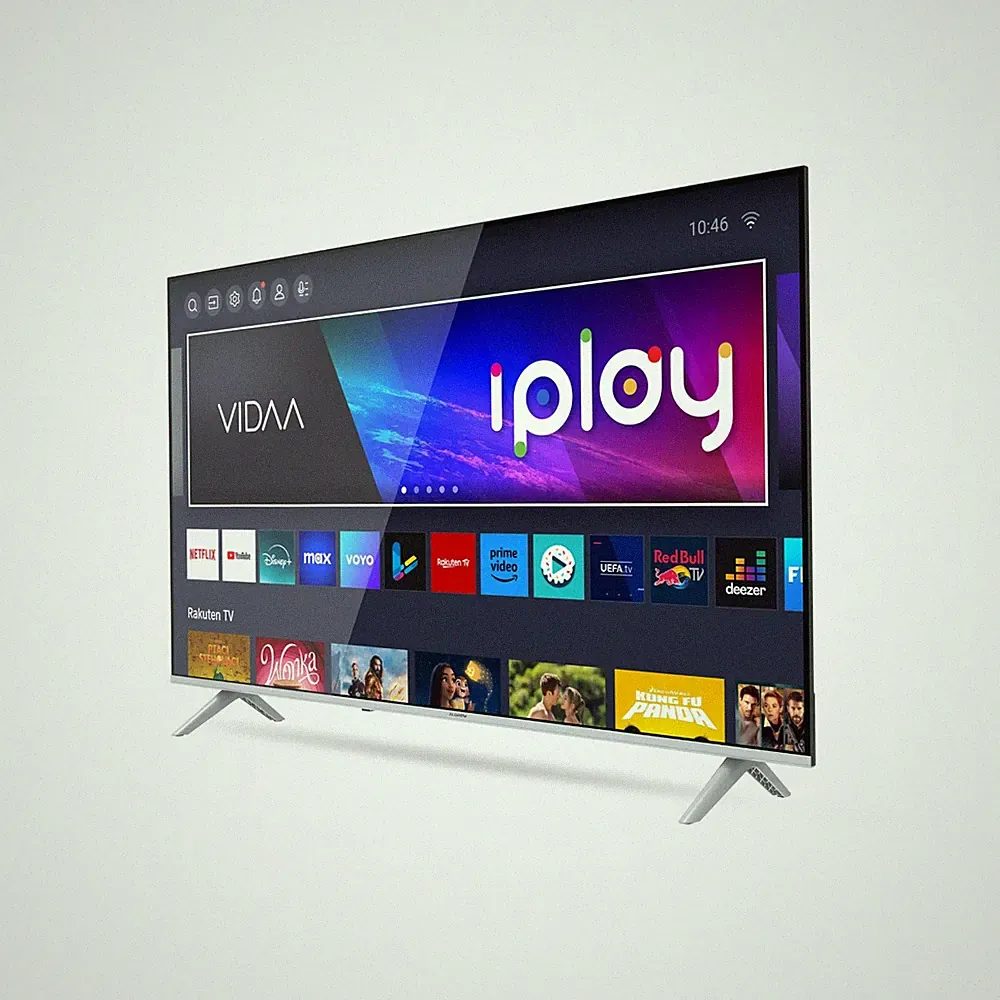 Allview 55iPlay6300-U 55″ 4K QLED Smart-TV LED Fernseher rahmenlos VIDAA OS WLAN