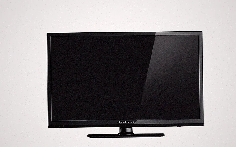 Alphatronics E-22 DSB (sp) mit DVB-S2, DVB-T2 HD, DVB-C Tuner, und DVD, 12/230V