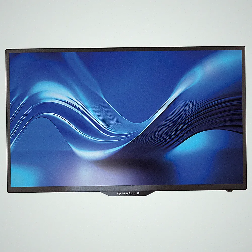 alphatronics SL-32 DW webOS Smart TV mit Triple Tuner, DVD Player für 12/24/230V
