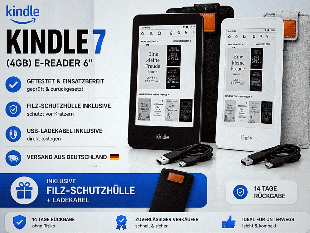 Amazon Kindle 7. Generation 4GB WLAN E-Reader 6 Zoll CE0700