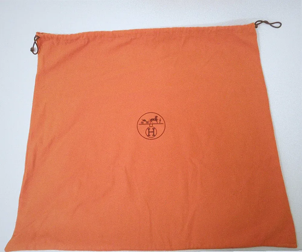 Authentischer HERMES Staubbeutel mit Kordelzug 23,75 Zoll #54233