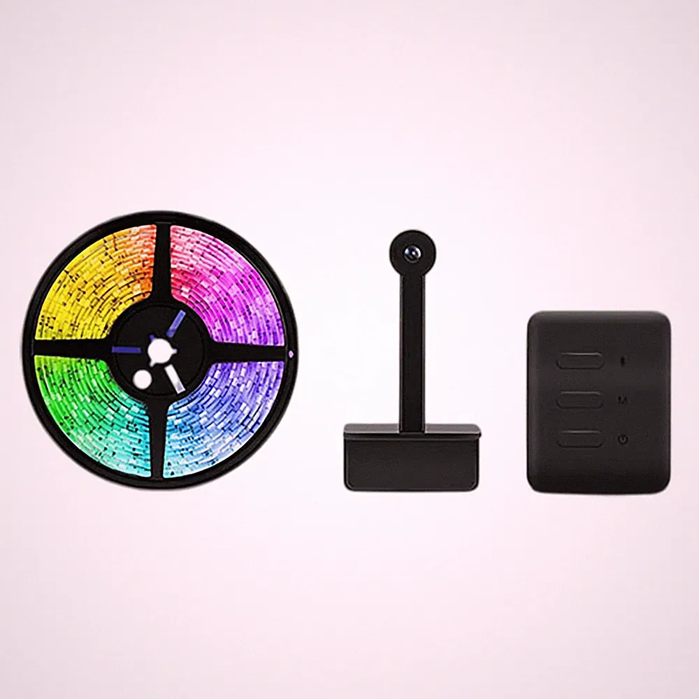 Avizar, TV Ambilight LED Kit mit Kamera Sprachsteuerung 55-65 Zoll