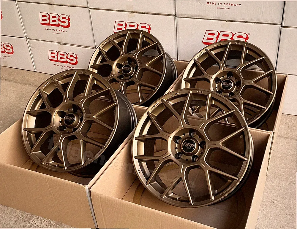 BBS XR Bronze 4 Felgen 20 Zoll XR0305 für Tesla Model S mit ABE