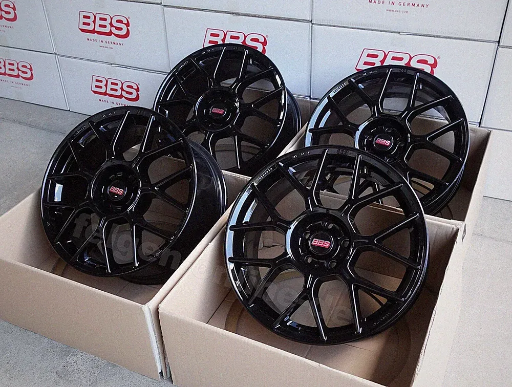 BBS XR schwarz 4 Felgen 8,5x 19 Zoll XR0204 BMW 3er E90 E91 E92 E93 mit ABE