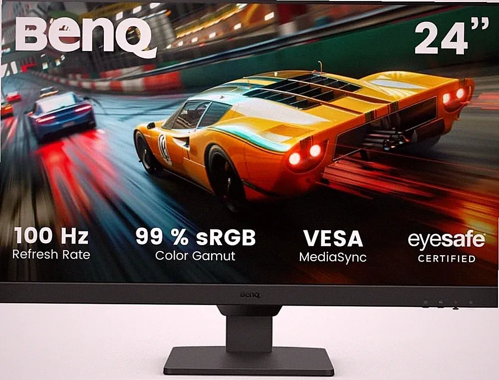 BenQ Monitor 24 Zoll Full HD 100Hz IPS mit OVP – Top Zustand