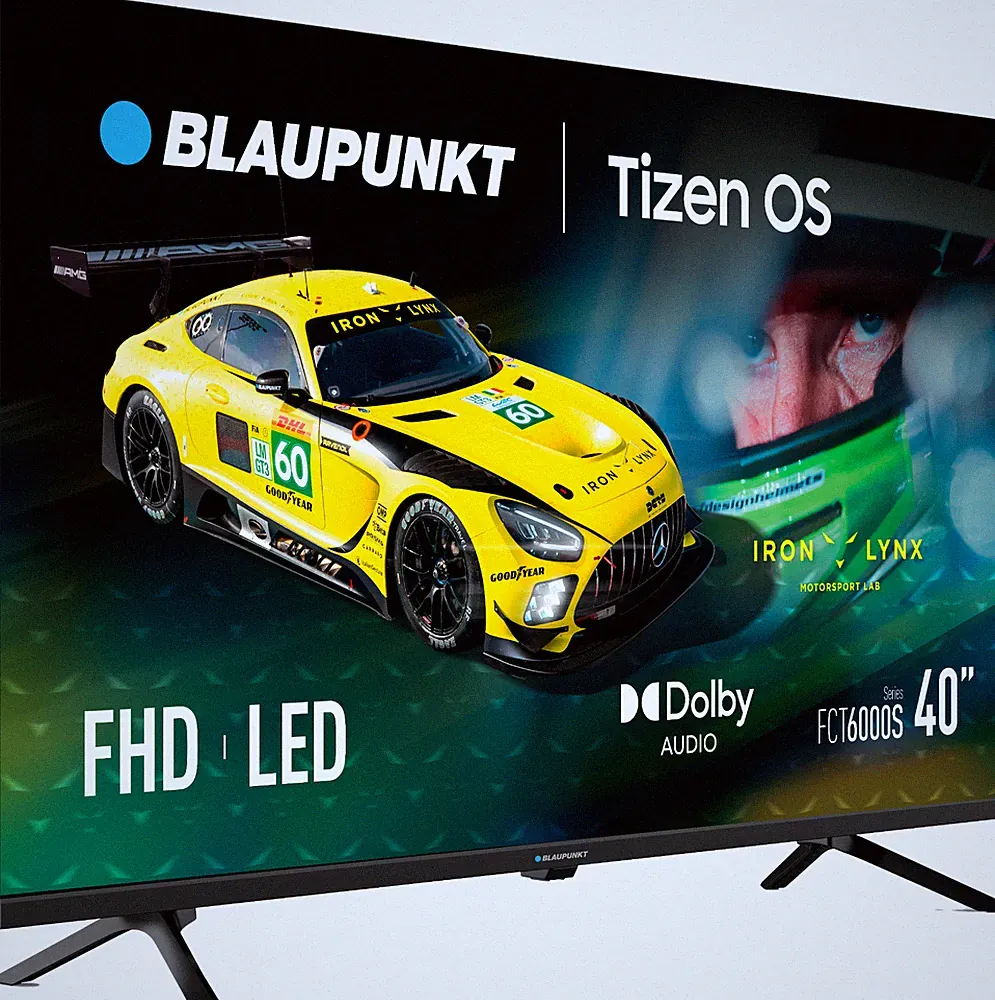 Blaupunkt BL-40FCT6000S Smart TV, 40 Zoll, Full HD, LED, Tizen, HDR, Dolby Audio