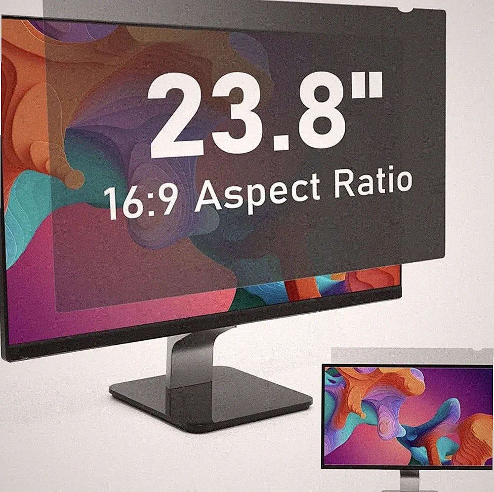 Blickschutzfolie für 24 Zoll Monitor, Blickschutzfilter Sichtschutzfolie