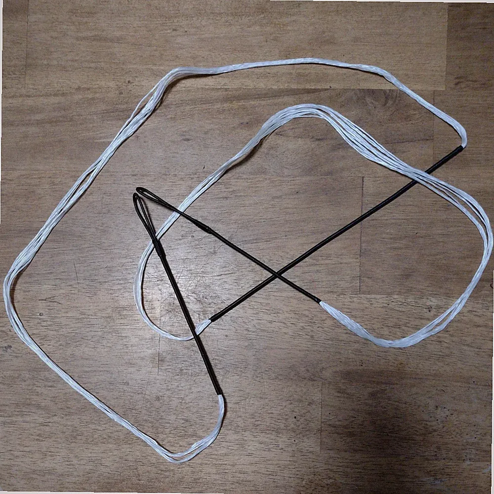 Bogensehne für 70-Zoll-Recurvebogen (NICHT für Langbogen), 12 Stränge