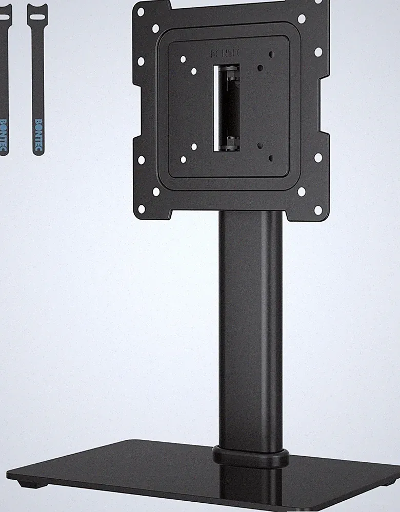 BONTEC TV Standfuss Monitor Standfuss für 17-43 Zoll LCD LED OLED Plasma Flach