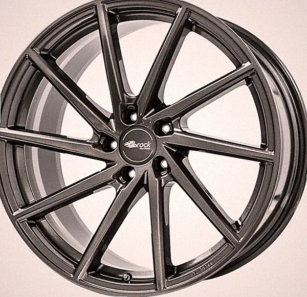 BROCK B37 Alufelgen Satz Dark Sparkle (DS) 9,5x20 ET31 LK5 120 20 Zoll Felgen A