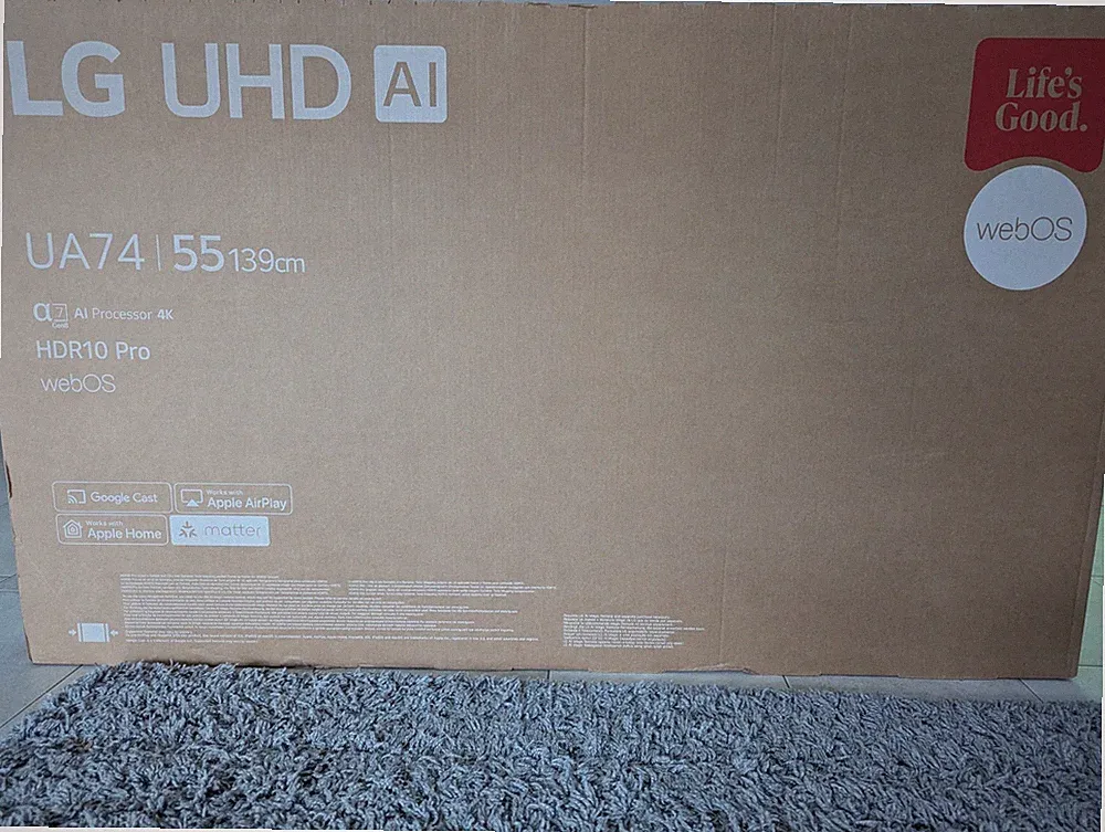 Bundle OVP LG 55UA74006LB 139 cm (55") und S20A Soundbar
