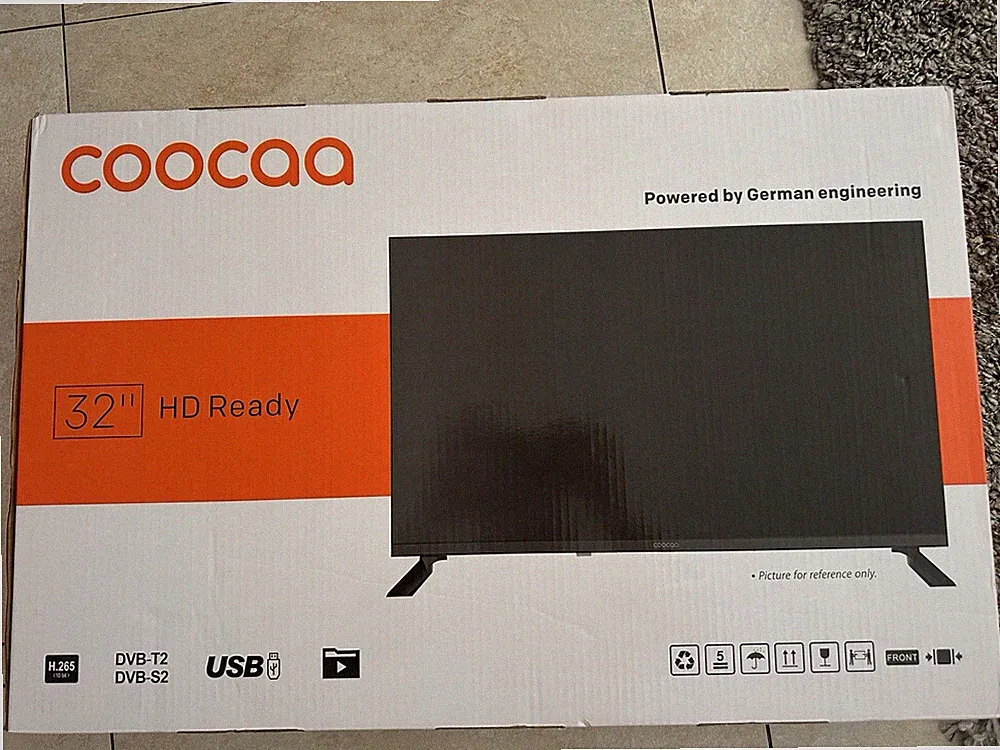 coocaa 32"/32 Zoll HD Ready LED TV 32CNTF2NZ 768p DVB-T2/DVB-S2 USB