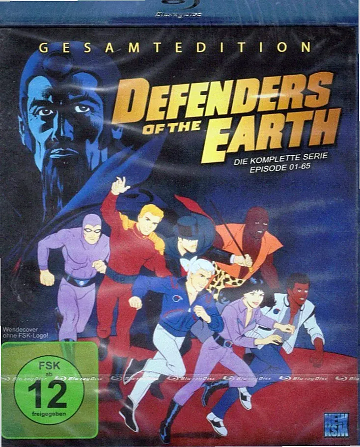 Defenders of the Earth - Komplette Serie - Blu-Ray - Neu & Sealed