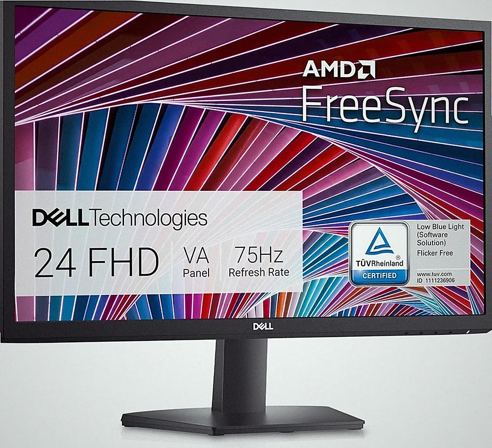 Dell SE2422HX 24 Zoll Monitor Full HD 75Hz FreeSync HDMI VA Display