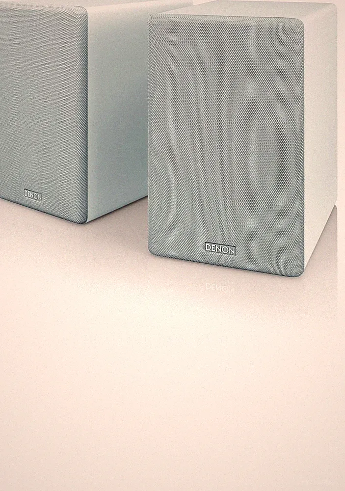 Denon SCN10 Lautsprecher, Zwei-Wege-Hifi-Lautsprecher Für Tv-Soundsystem, 2 X 65
