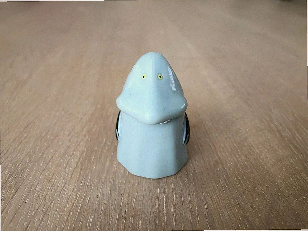 Die Groke Moomin Figur, Kawaii Vintage Moomins Figur Sammlerstcke, Finnland