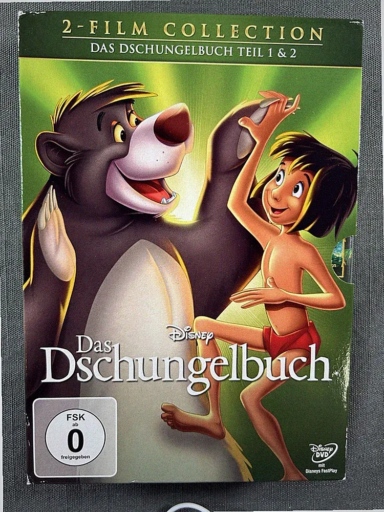 Disney Film Collection Das Dschungelbuch Teil 1-2 DVD Box 2 Filme 15