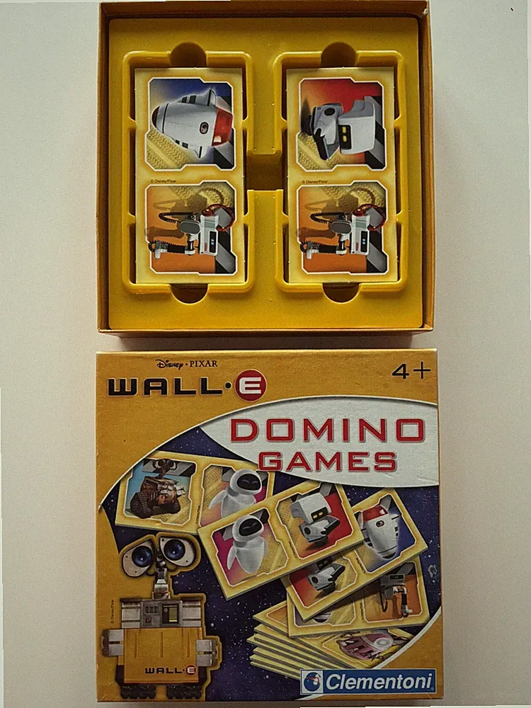 Disney Pixar Wall-E Domino Spiele Familienkarten Spiele, Kinder, Clementoni
