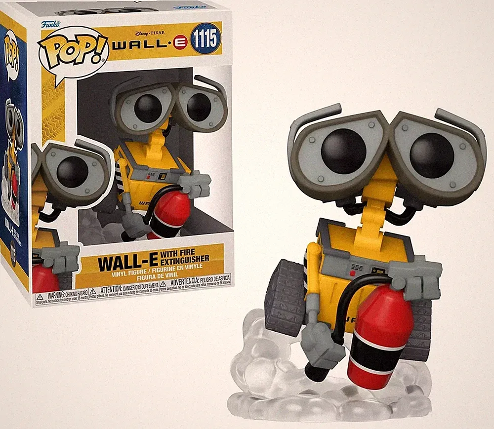 Disney Pixar WALL-E Feuerlöscher 3.75 Zoll Pop! Vinyl Figur Funko 1115 (1x)