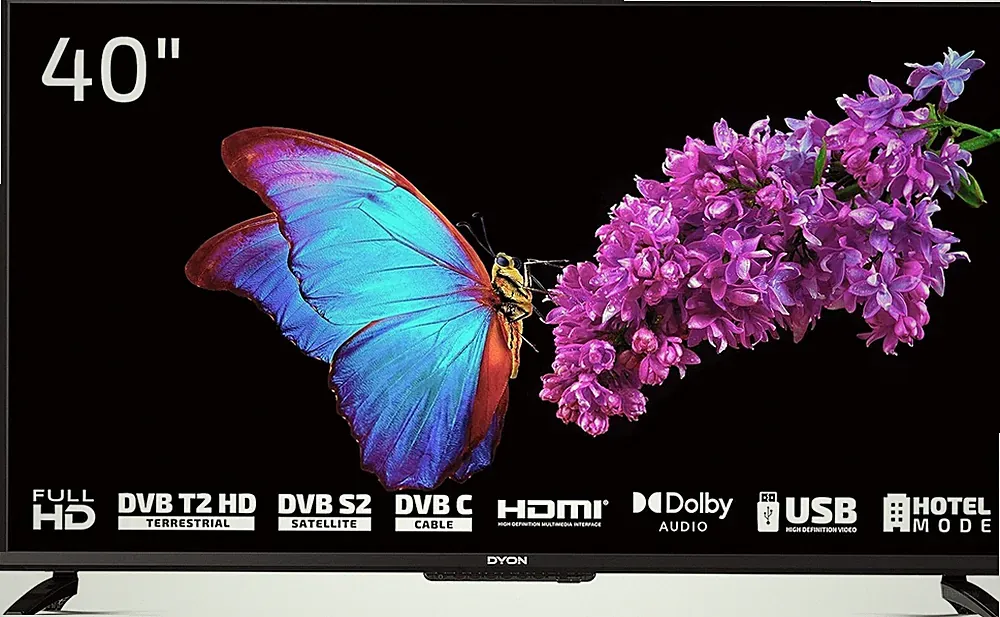DYON Enter 40 PRO X2-100,3cm (40 Zoll) Fernseher (Full-HD, Triple Tuner (DVB-C/