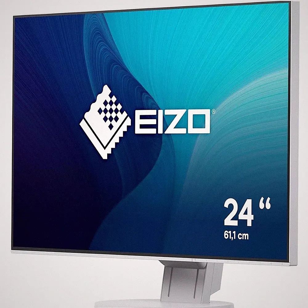 Eizo EV2456 Computer Monitor 24 Zoll Lautsprecher HDMI Höhenverstellbar 16:10
