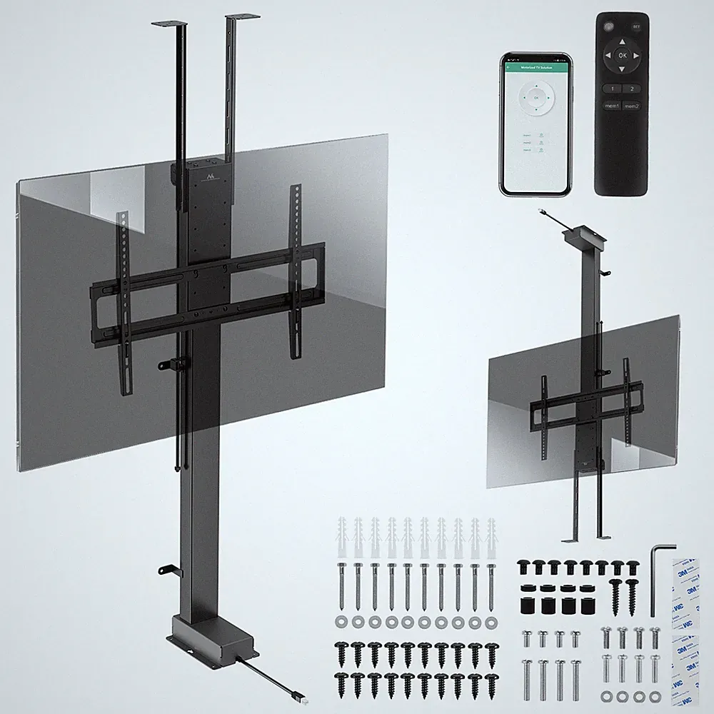 Elektrische TV-Halterung Decken-Boden Halterung 43-88" VESA 600x400 60kg