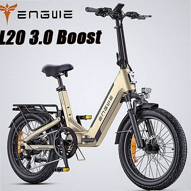ENGWE L20 3.0 Boost 250 W 75 Nm Boost-Leistung Vollgefedertes kompaktes E-Bike
