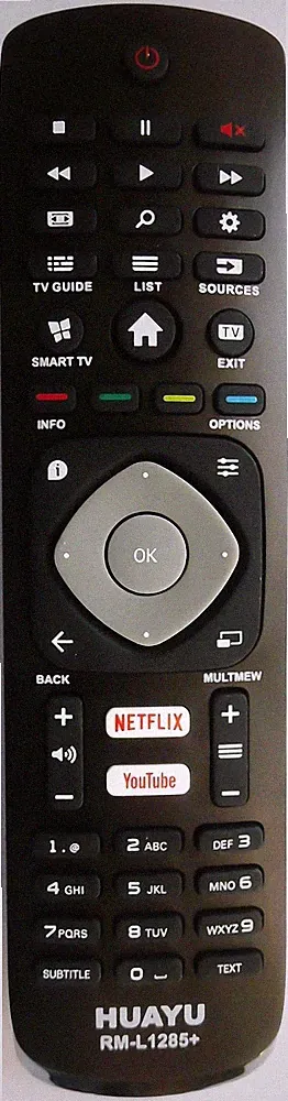 Ersatz Universal Fernbedienung für PHILIPS LCD LED TV mit NETFLIX und You Tube