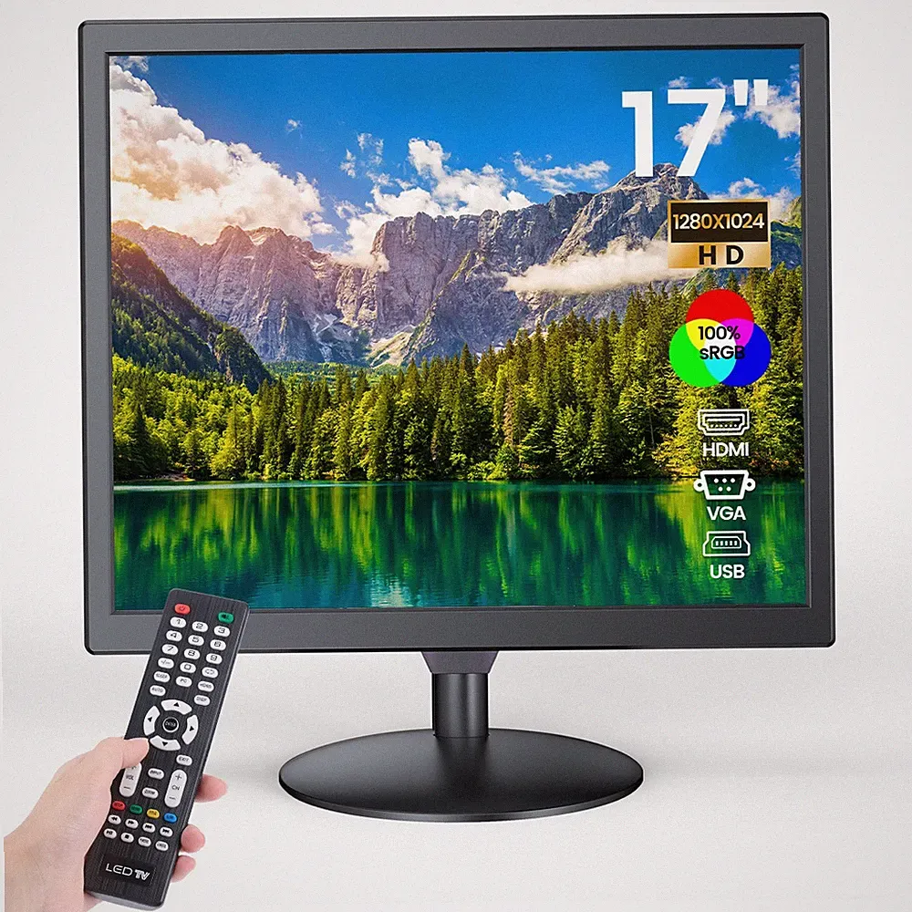 Eyoyo 17 Zoll 5:4 Farb 1280*1024 CCTV HDMI HD Monitor BNC VGA AV HDMI PC Display