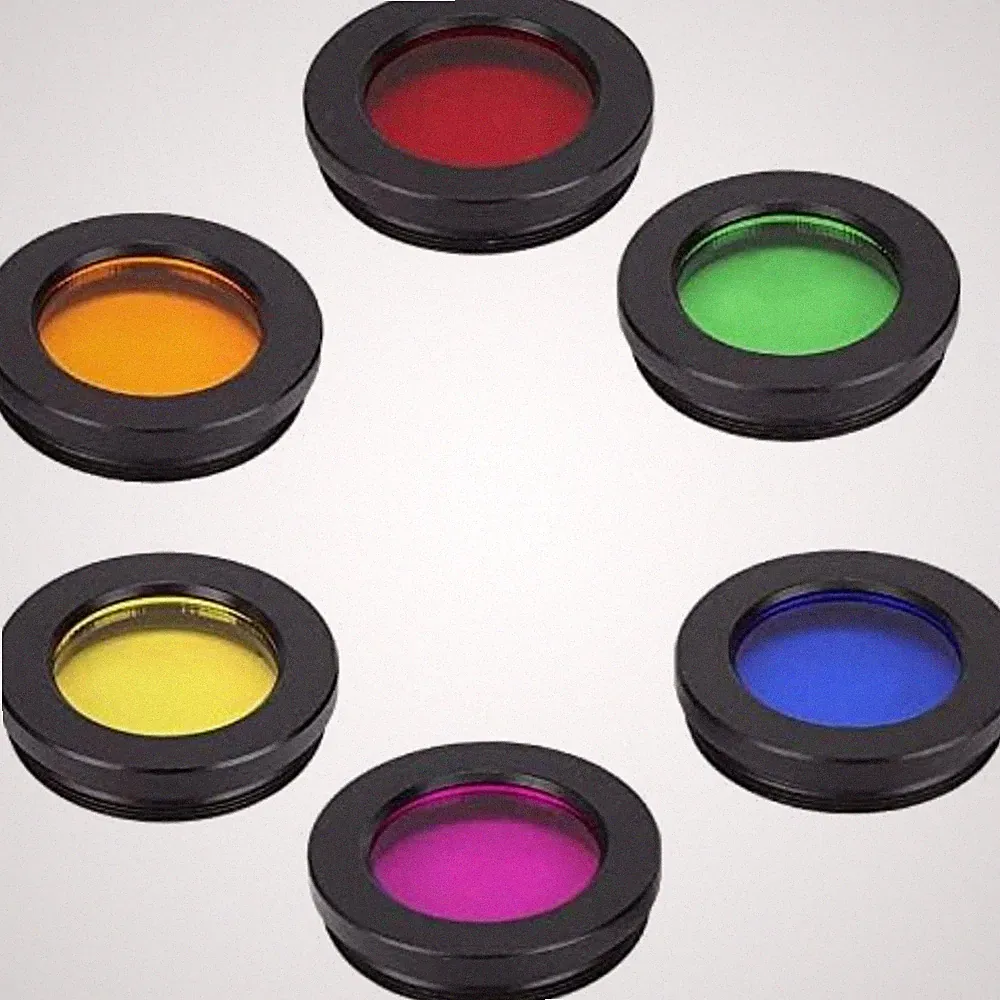 Farbfilter Teleskop 31,7 mm Nebelfilter Astronomisches Glas Outdoor Zubehör