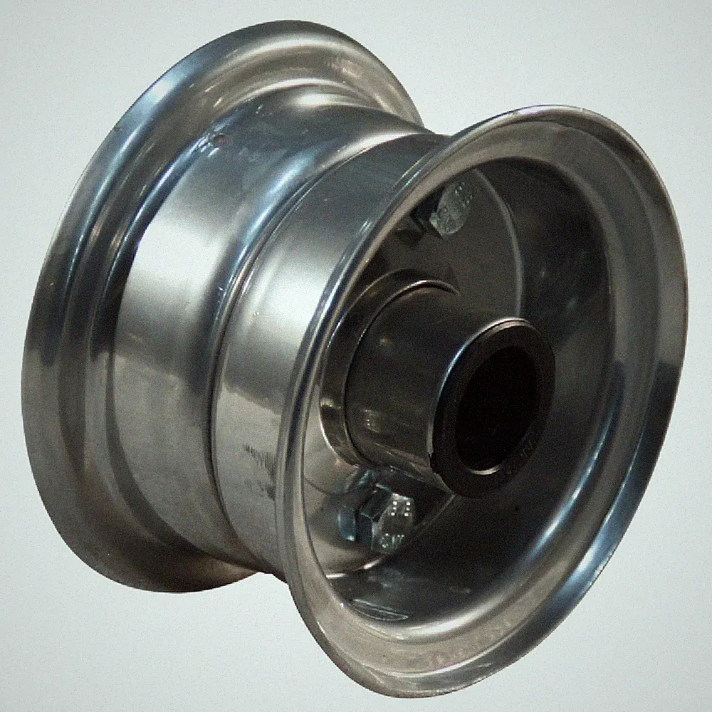 Felge 2.10-4H2 ET0 Rollenlager Ø25 NL75mm Stahl grau 4 Zoll