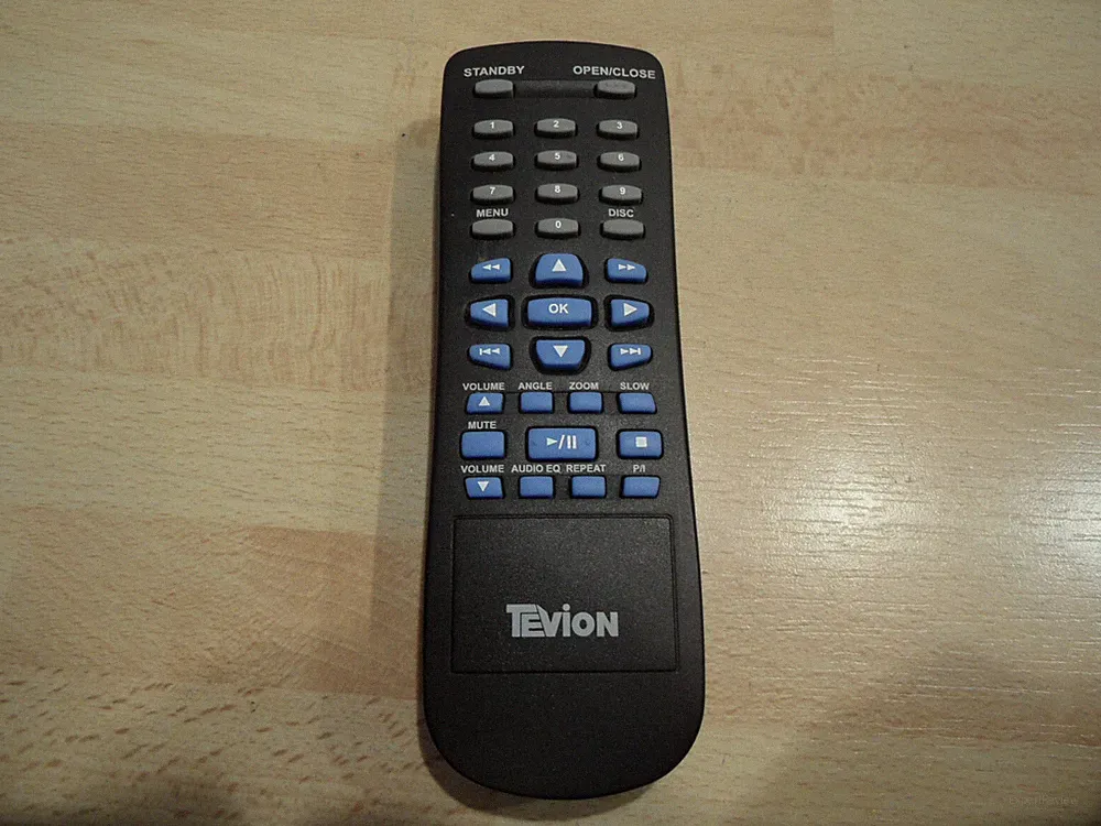Fernbedienung TEVION Modell DVD 4000 für TV SAT DVD CD VCR Video Player