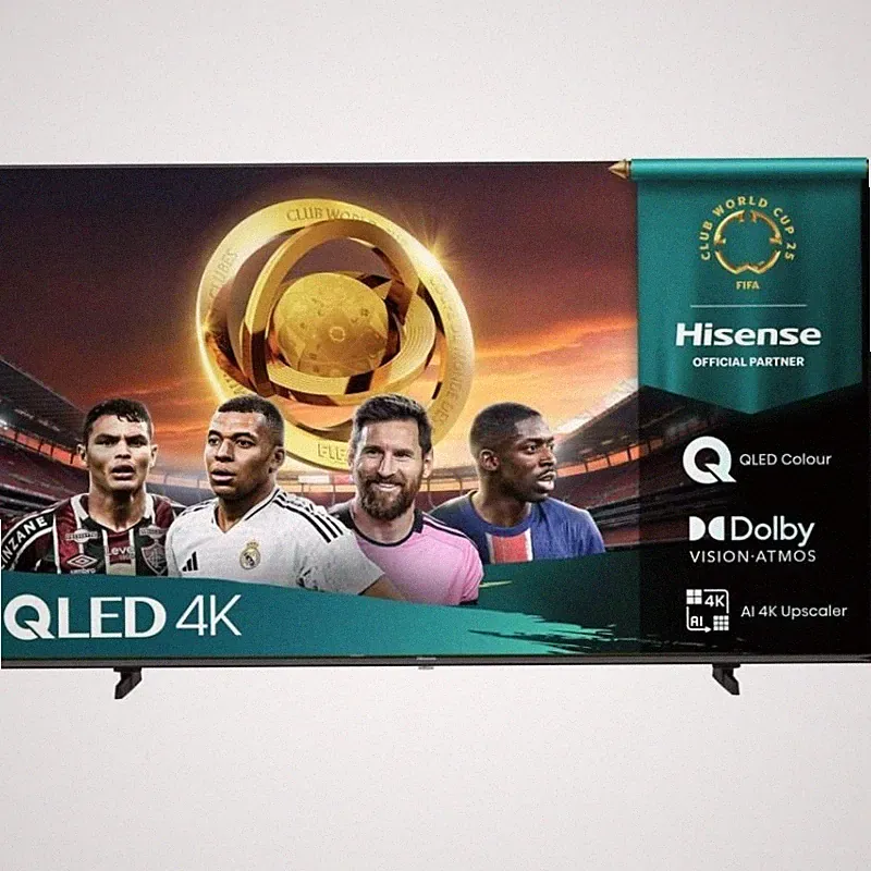 Fernseher Hisense 55E77Q QLED 55" 4K Ultra HD mit Smart-TV und WLAN