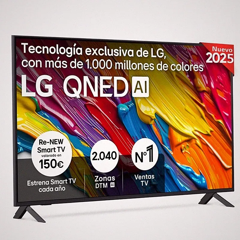 Fernseher LG 55QNED82A6B QNED 55" 4K Ultra HD mit Smart TV und WiFi