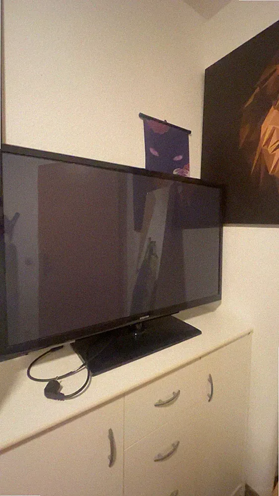 Fernseher mit LED Samsung Schwarz Gebraucht