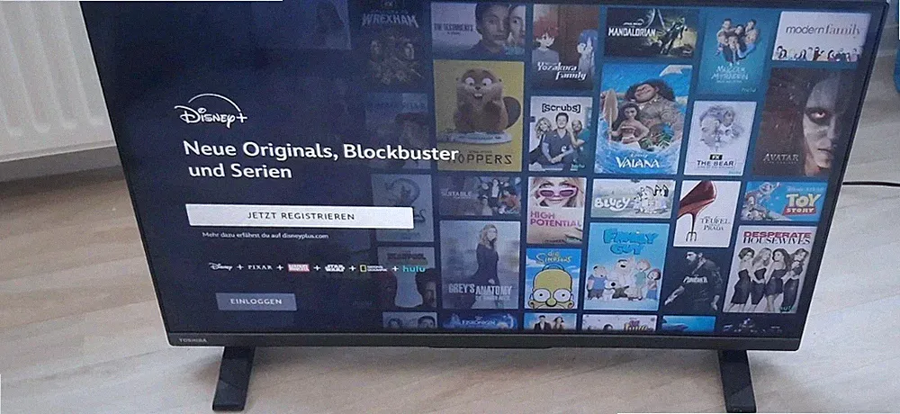 Fernseher Toshiba 32WV2E63 Smart TV 32 Zoll LED Schwarz HD HDMI USB