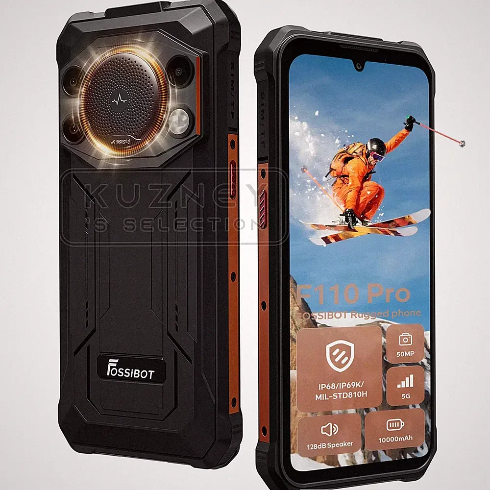 FOSSiBOT F110 PRO 5G Outdoor Smartphone 20GB+128GB 6,75" 10000mAh Handy Dual SIM