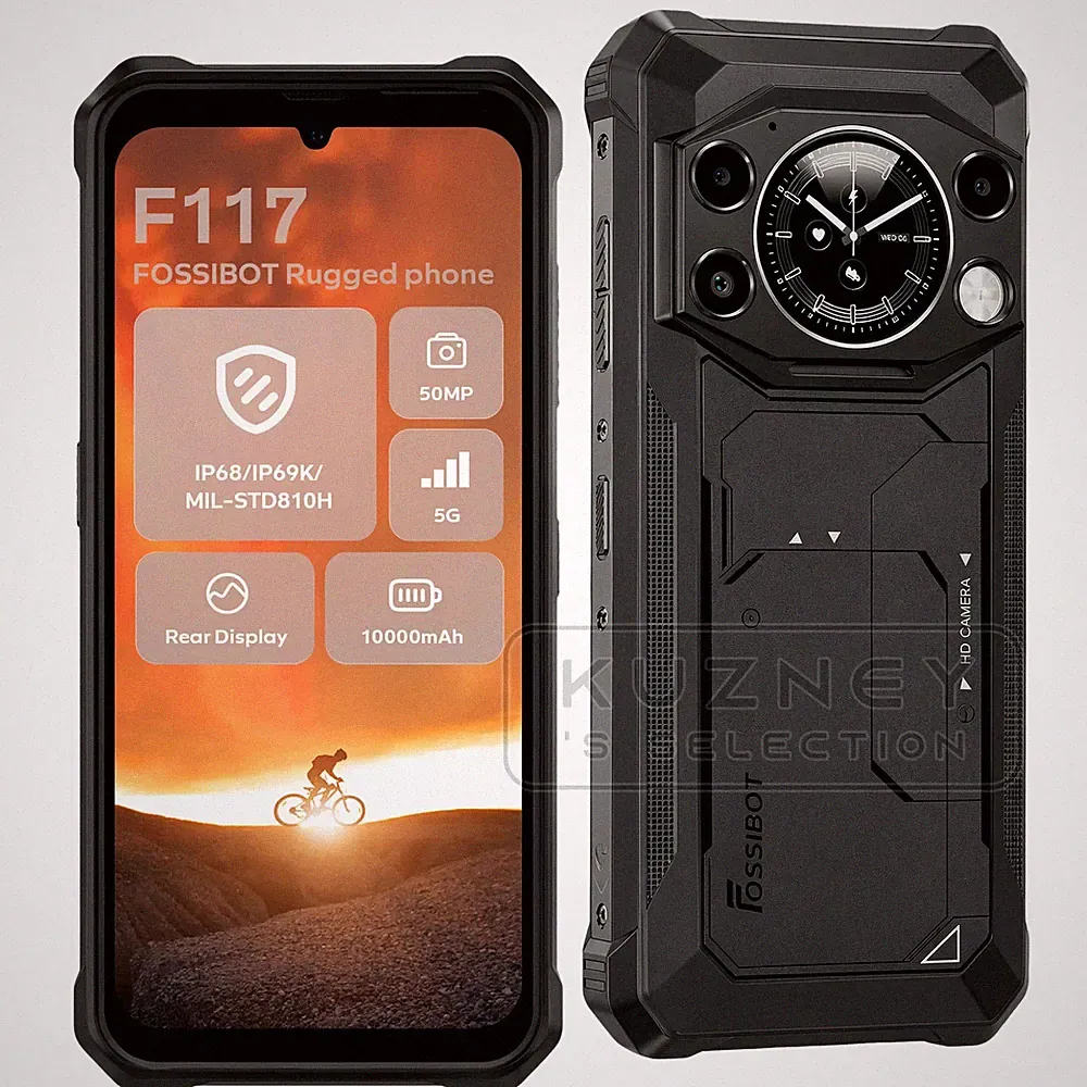FOSSIBOT F117 Outdoor Smartphone 24GB+256GB Android 6,75 Zoll Handy Ohne Vertrag