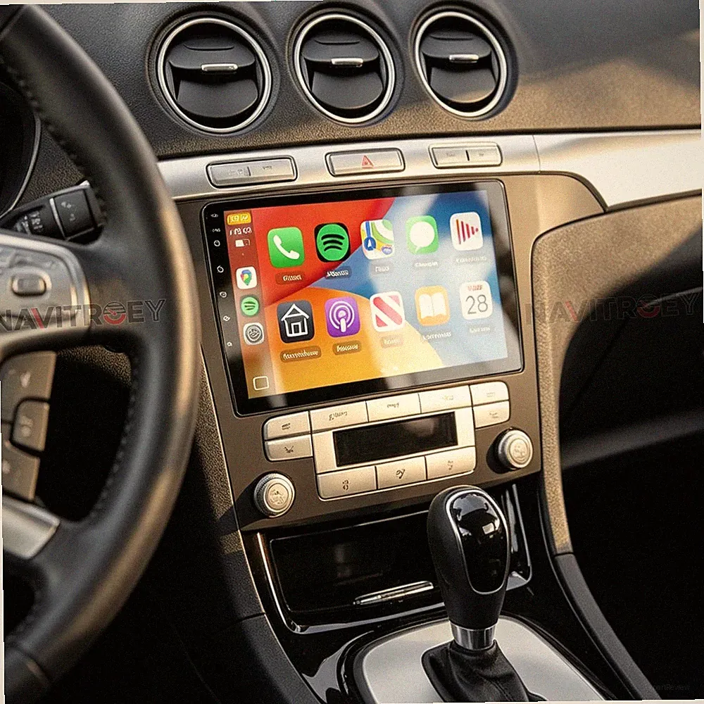 für Ford S-Max WA6 2006-2015 Android 15 Autoradio GPS WIFI Apple Carplay 2+64GB