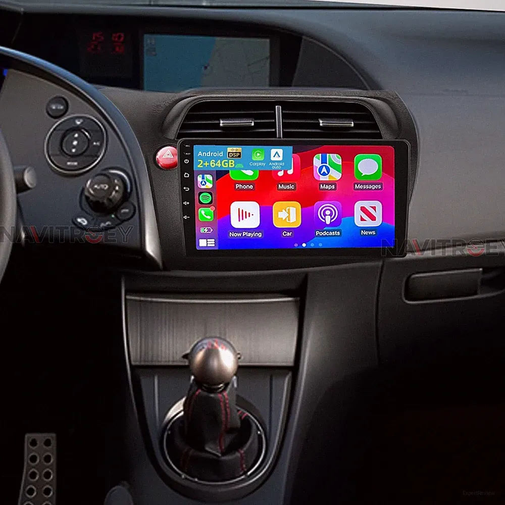 Für Honda Civic VIII 2006-2011 hatchback Android 15 Autoradio GPS Navi Carplay