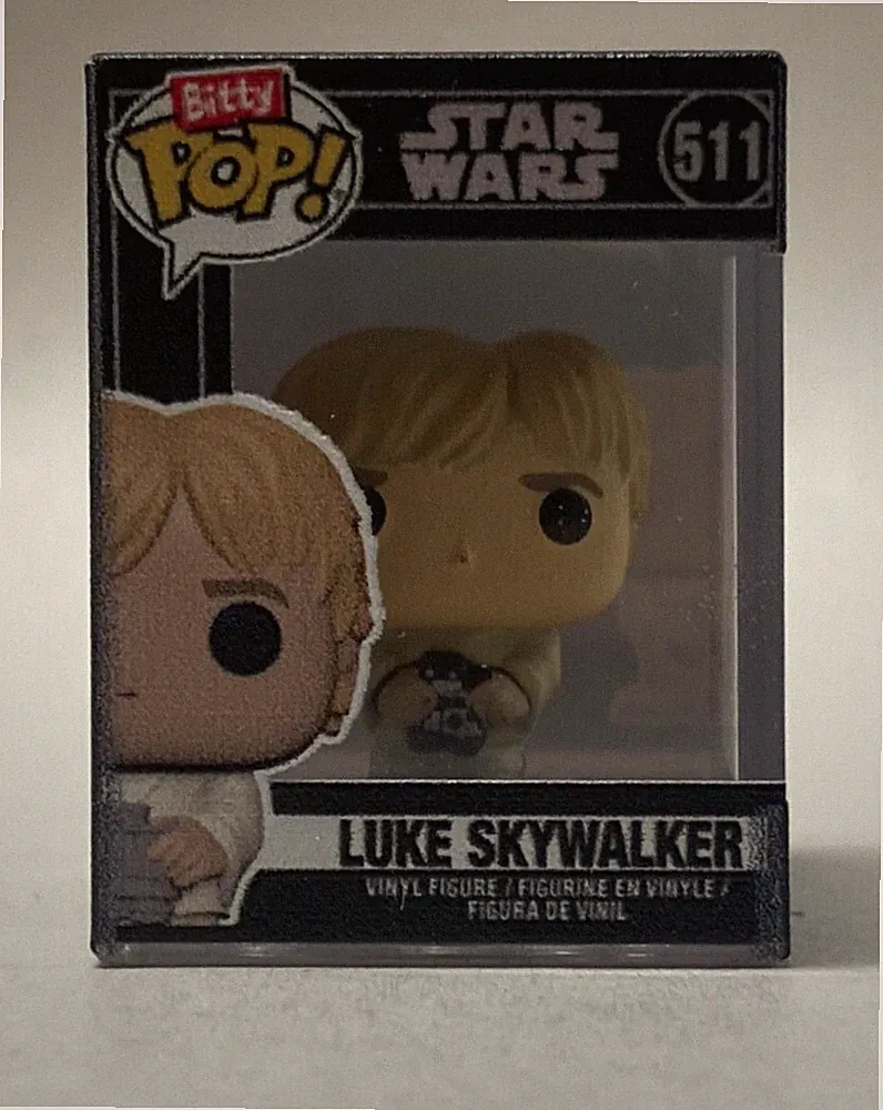Funko Bitty Star Wars Luke Skywalker 0,75 Zoll Vinyl Figur 511