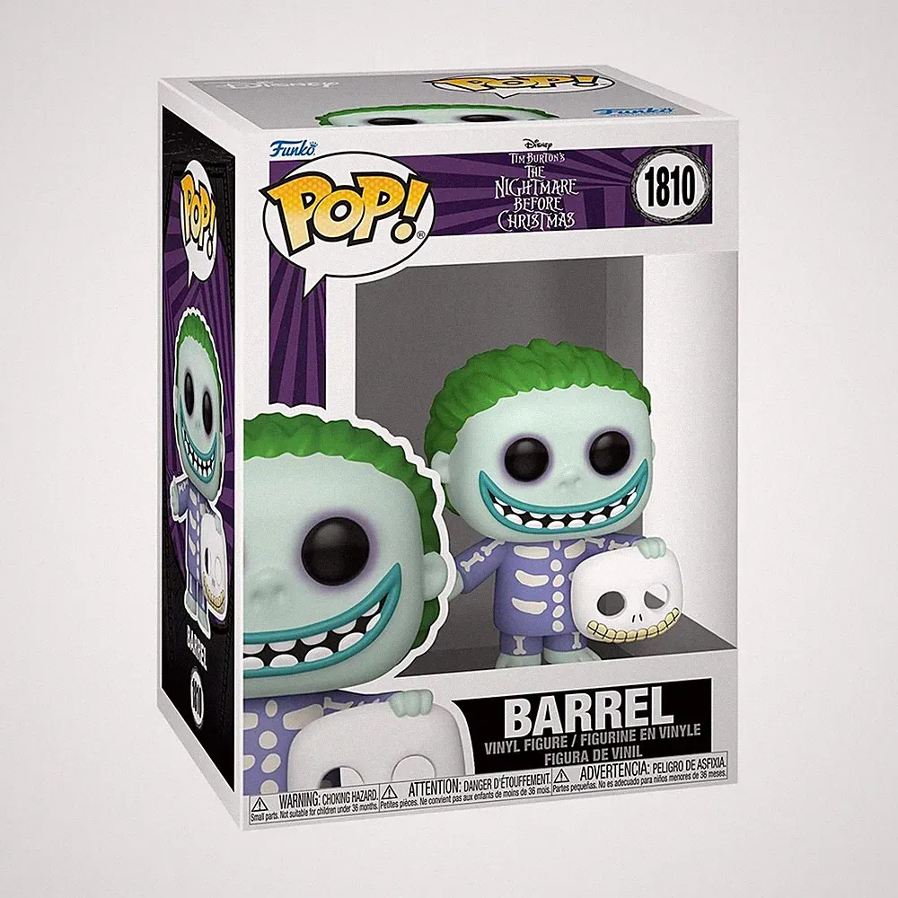 Funko Pop! Disney Nightmare Before Christmas Barrel Vinylfigur 3,75 Zoll