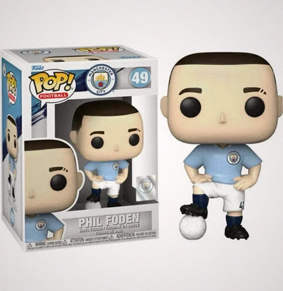 Funko POP! Fußball-Vinylfigur Phil Foden 3,75 Zoll Manchester City