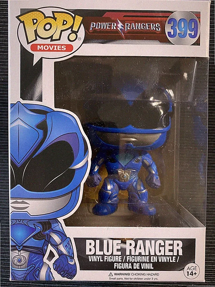 Funko Pop Movies - Power Rangers -Blue Ranger #399 Sammelfigur