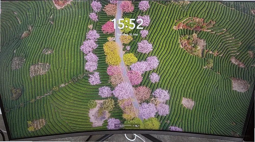Gaming Monitor 32 Zoll Curved 60Hz mit Einer 4K Auflösung Schwarz
