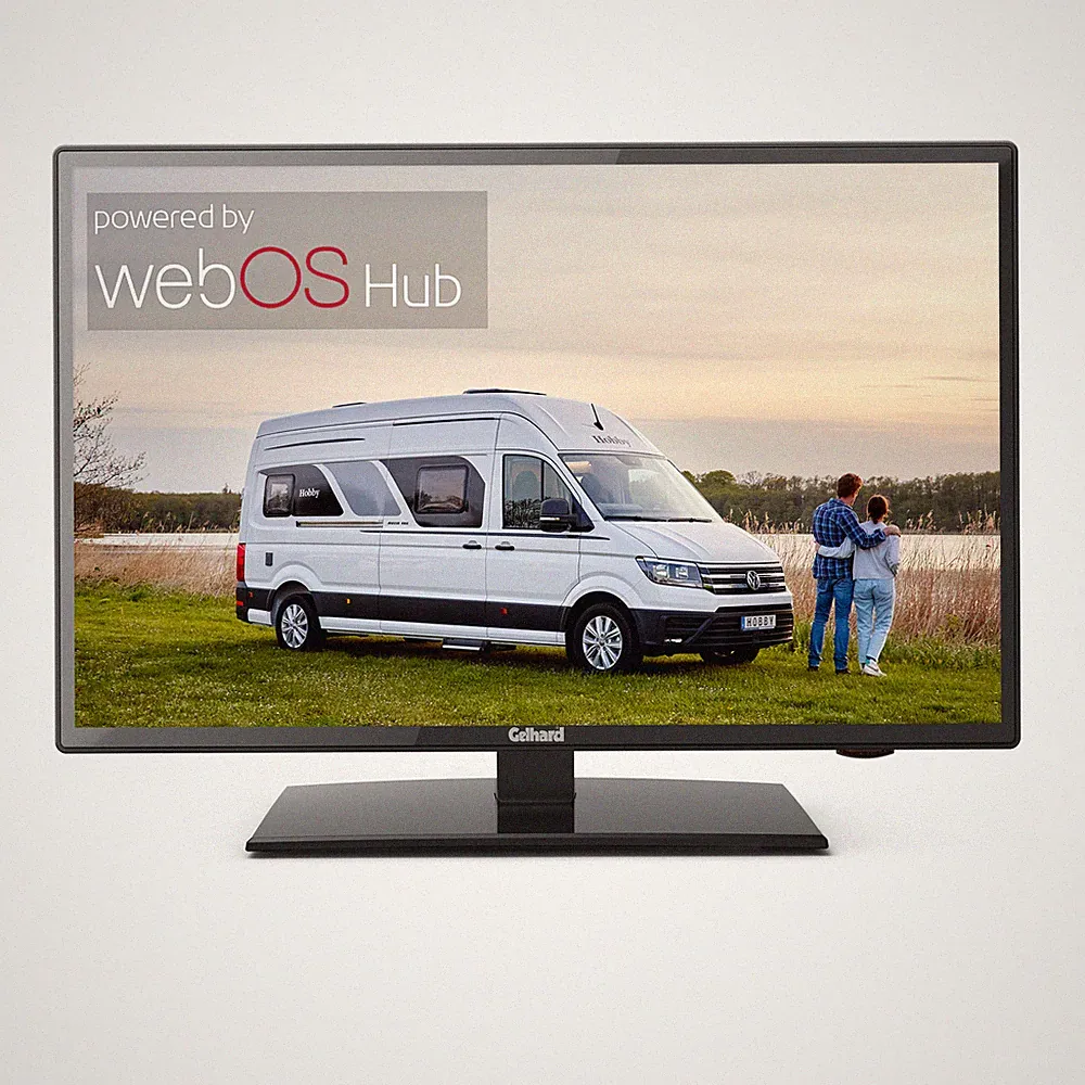 Gelhard GTV1956 LED Smart TV WebOS mit DVD und Bluetooth DVB-S2/C/T2 für 12V u.